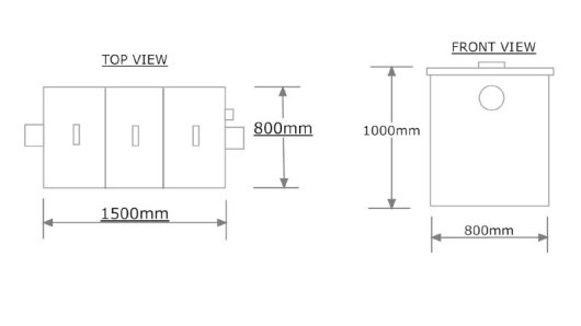 grease trap drawing #2