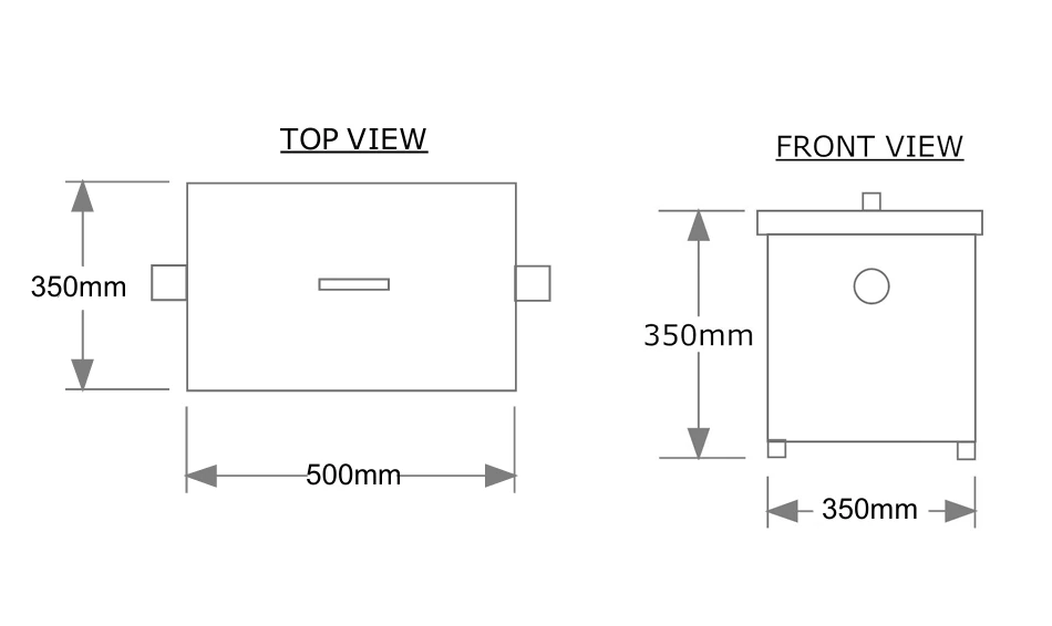 grease trap drawing #2